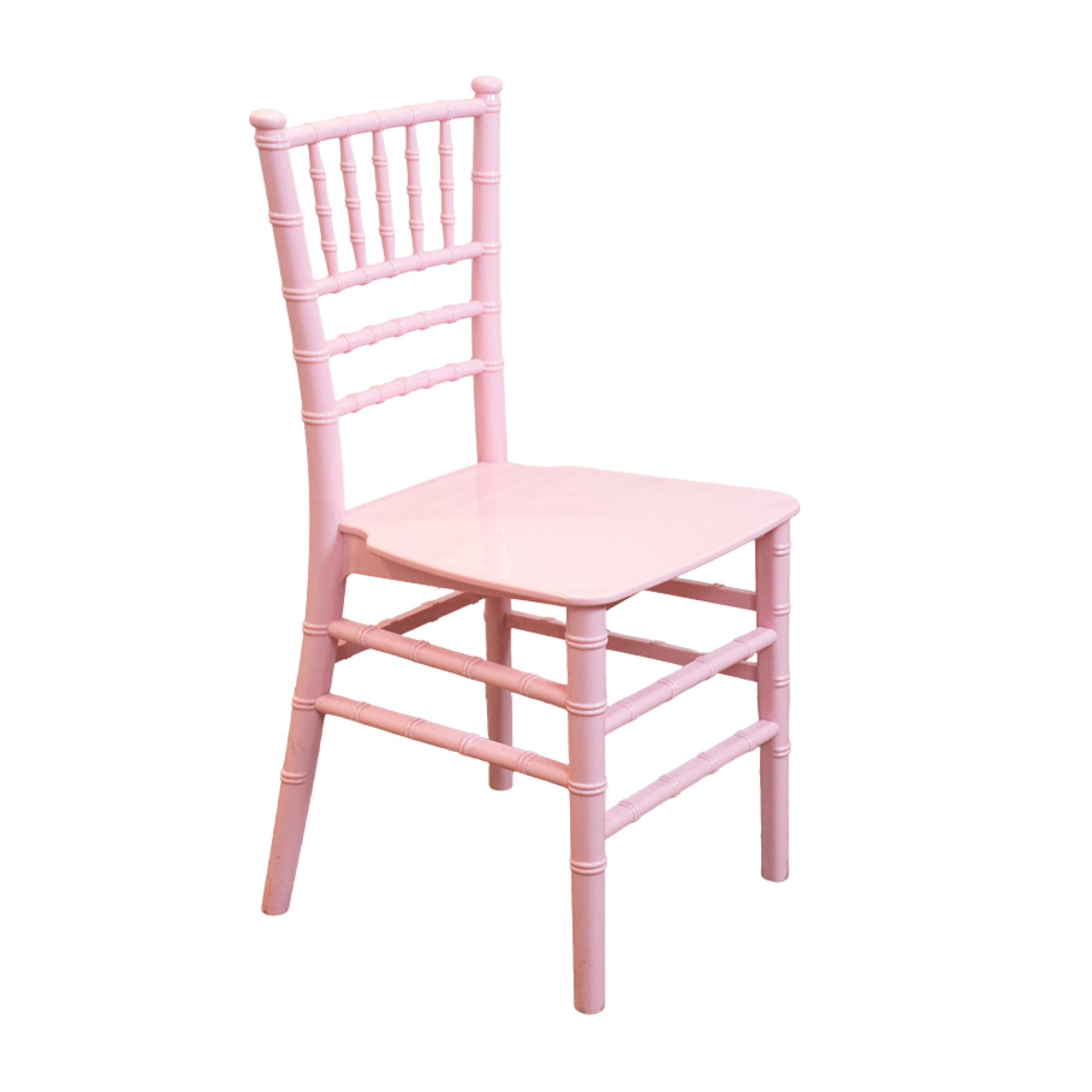Silla Tiffany rosada p/ niños