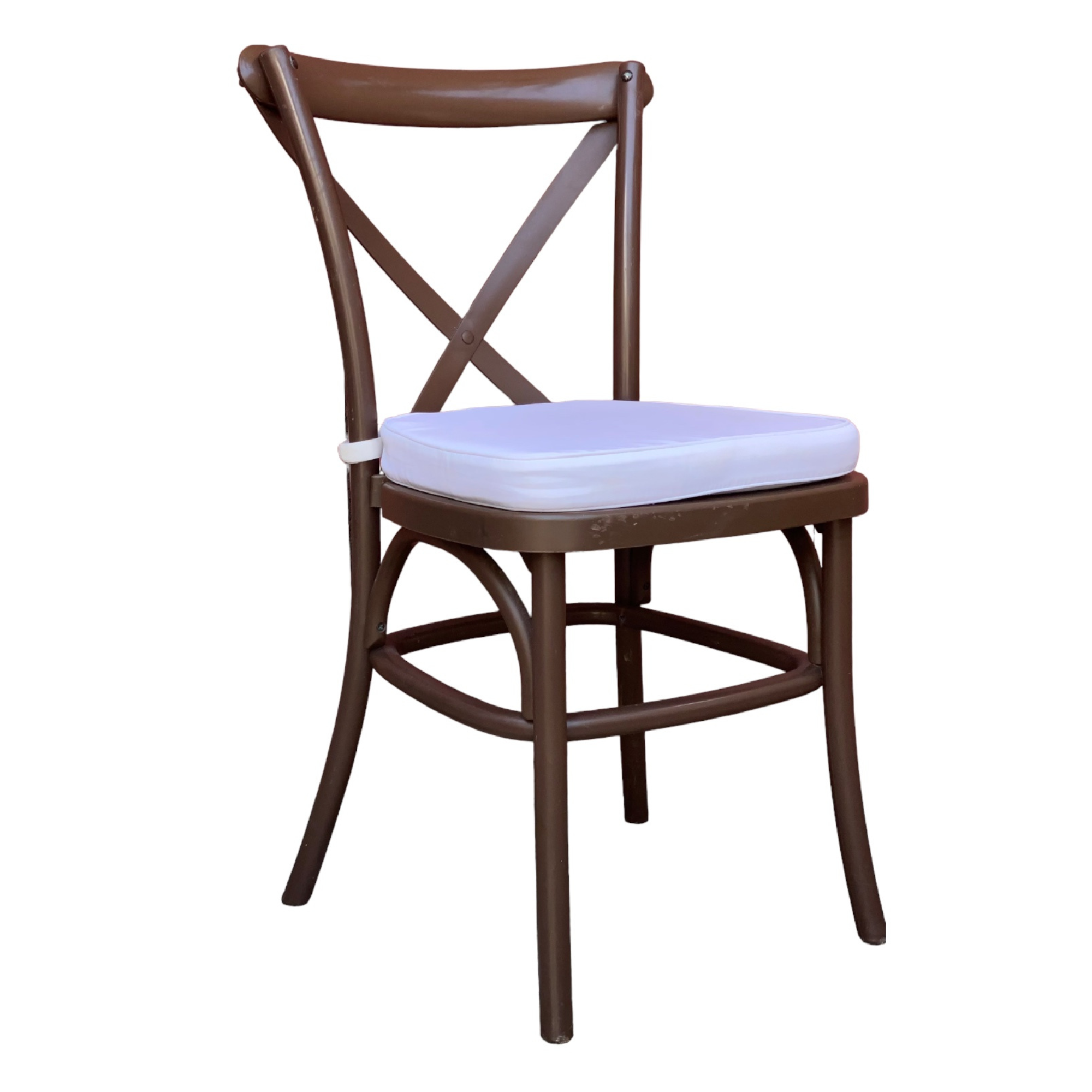Silla crossback marrón