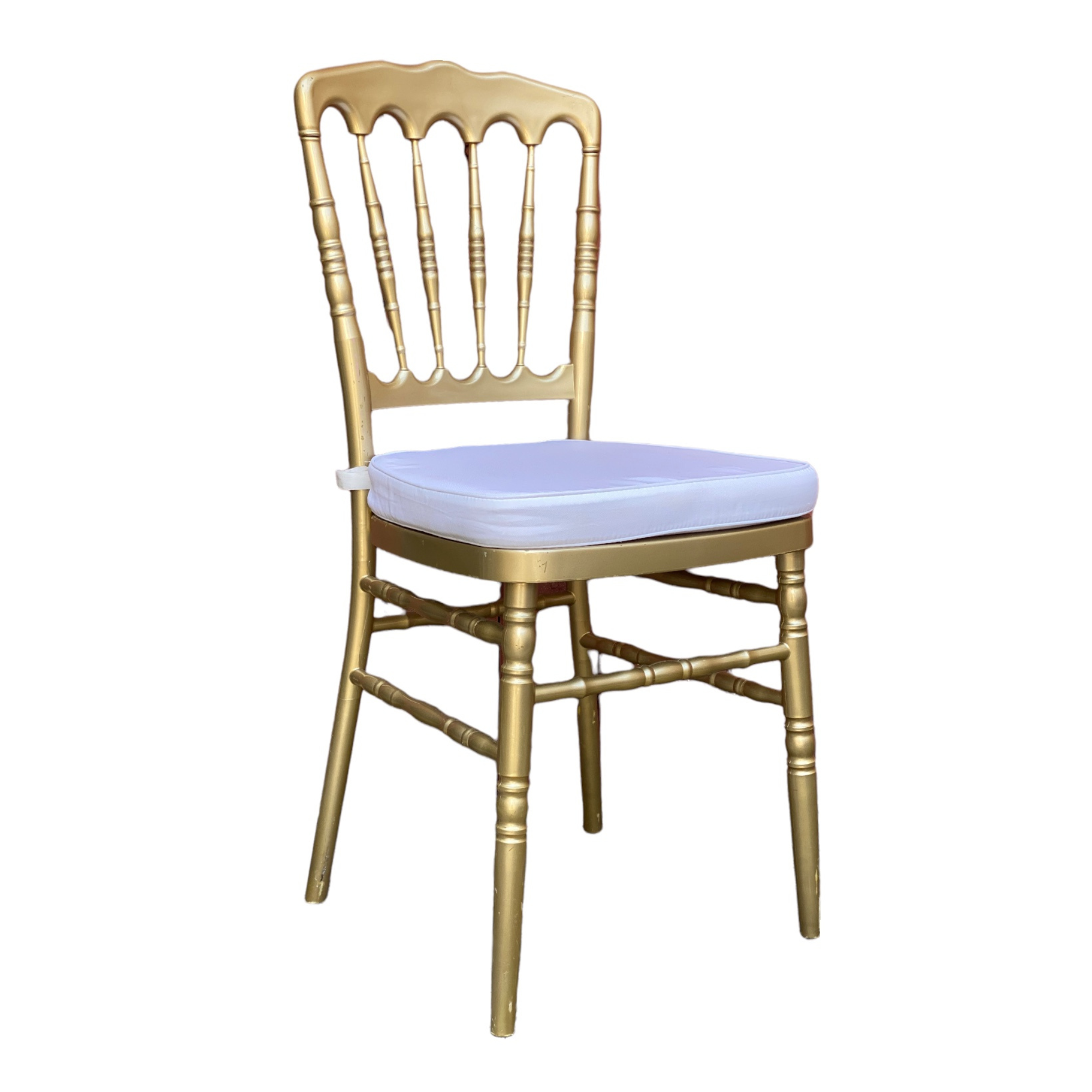Silla Napoleón dorada