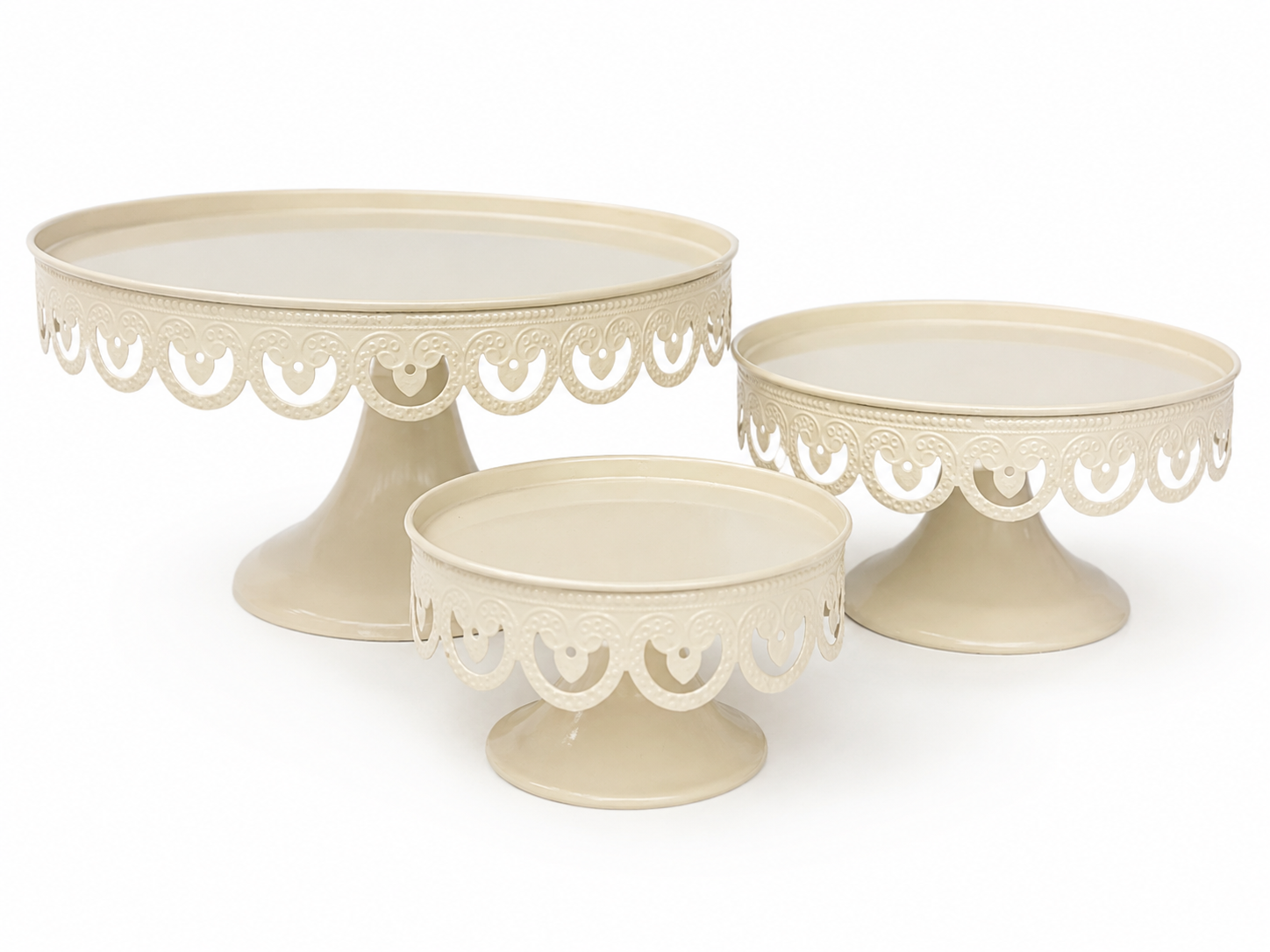 Trío de base Boho crema