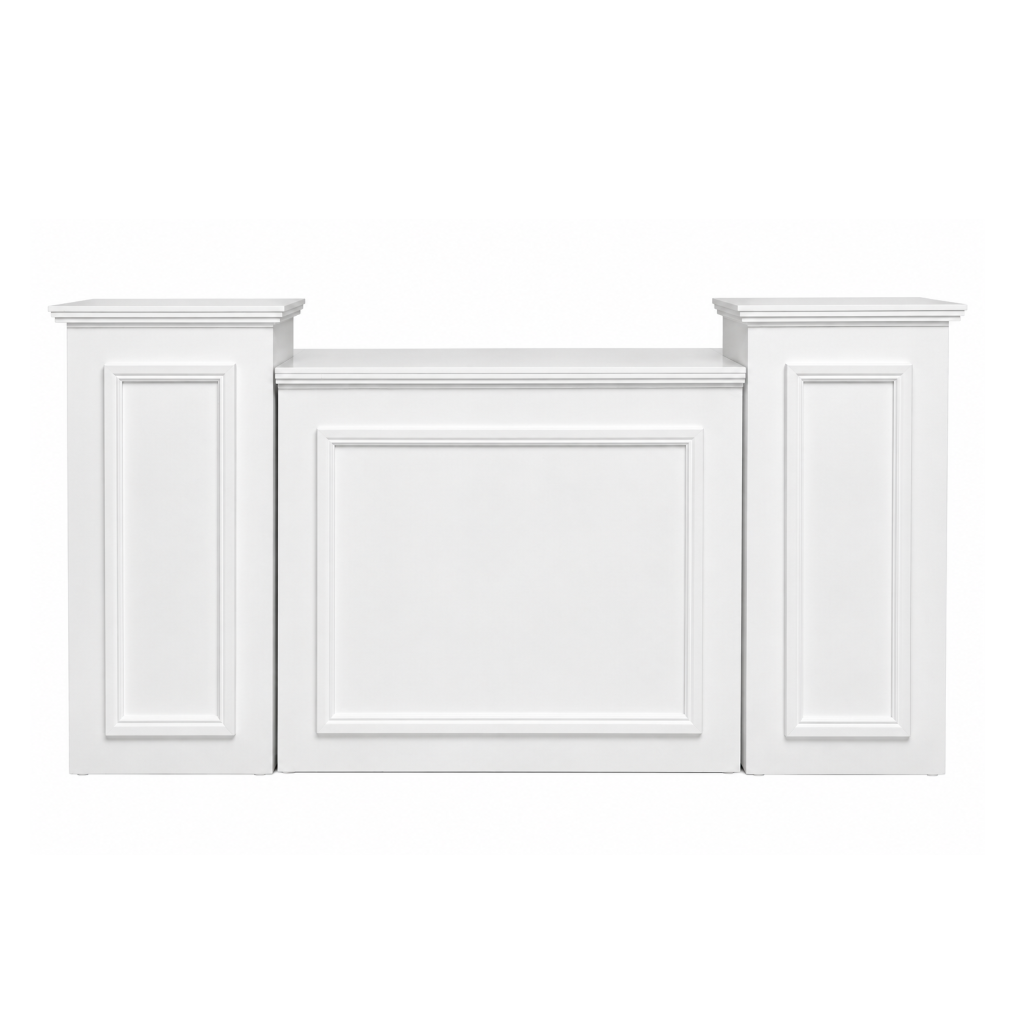 Bar blanco de 3 módulos