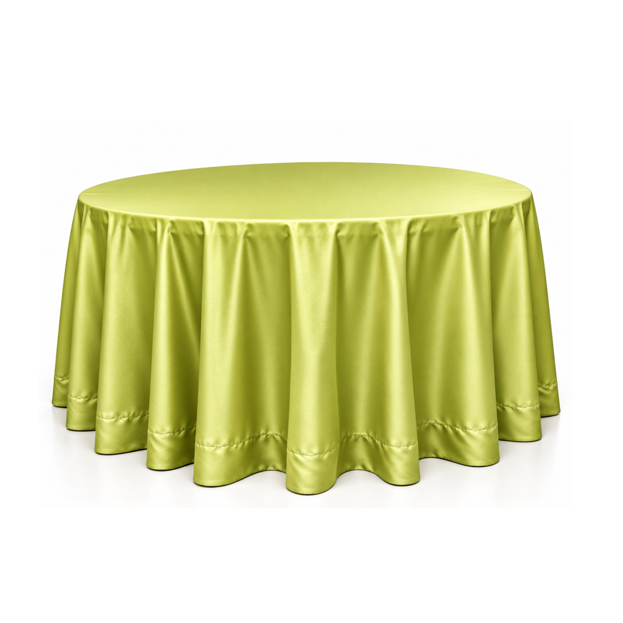 Mantel verde manzana perlado