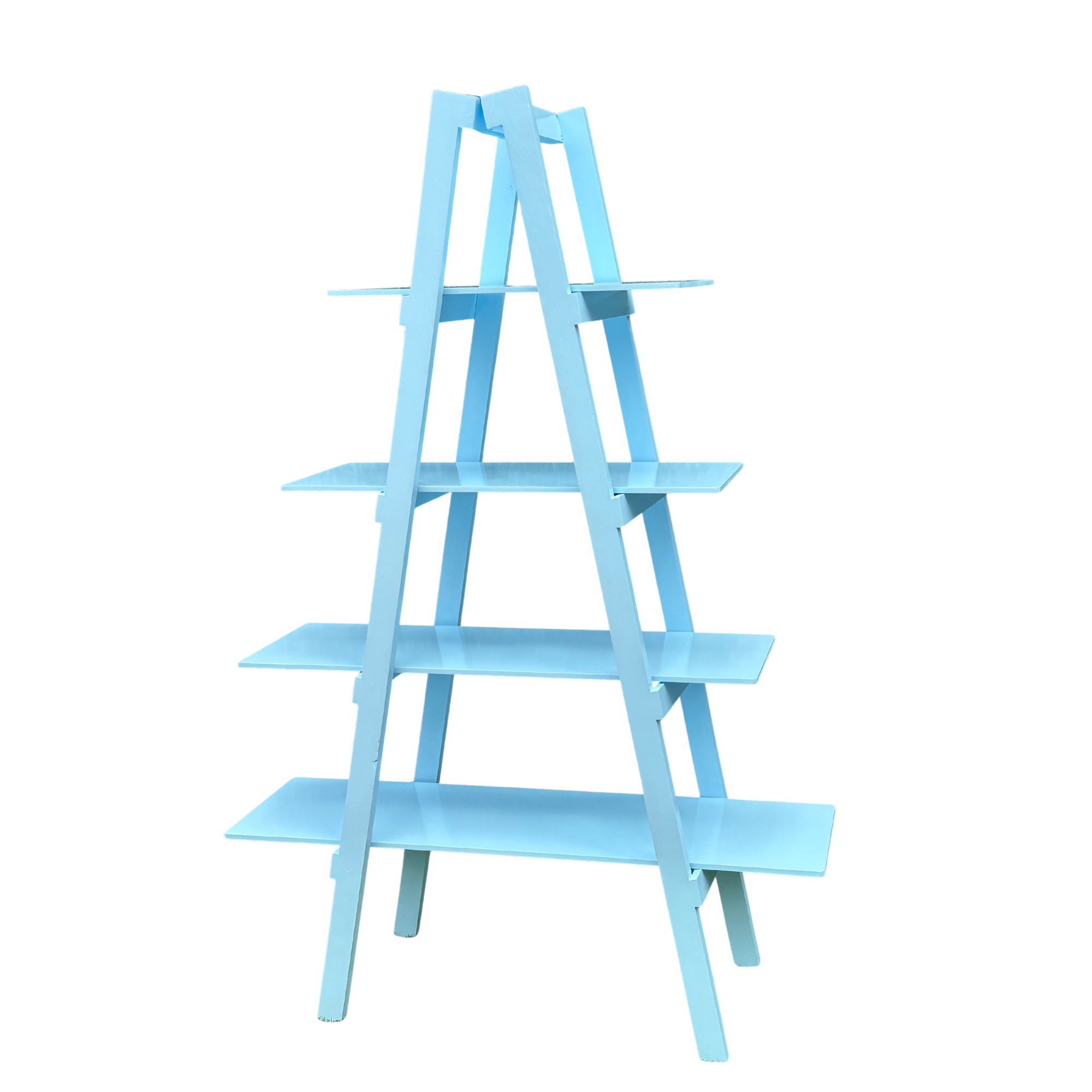 Escalera tijera azul bebe