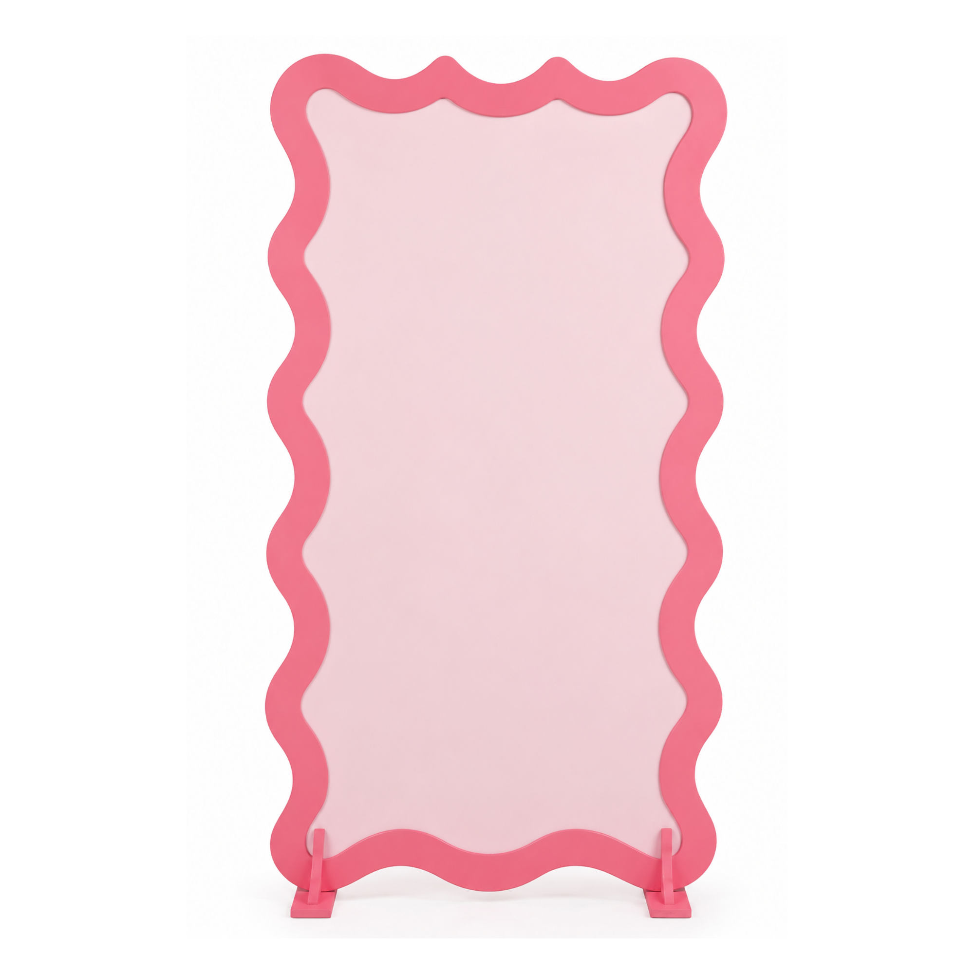 Panel de ondas rosado