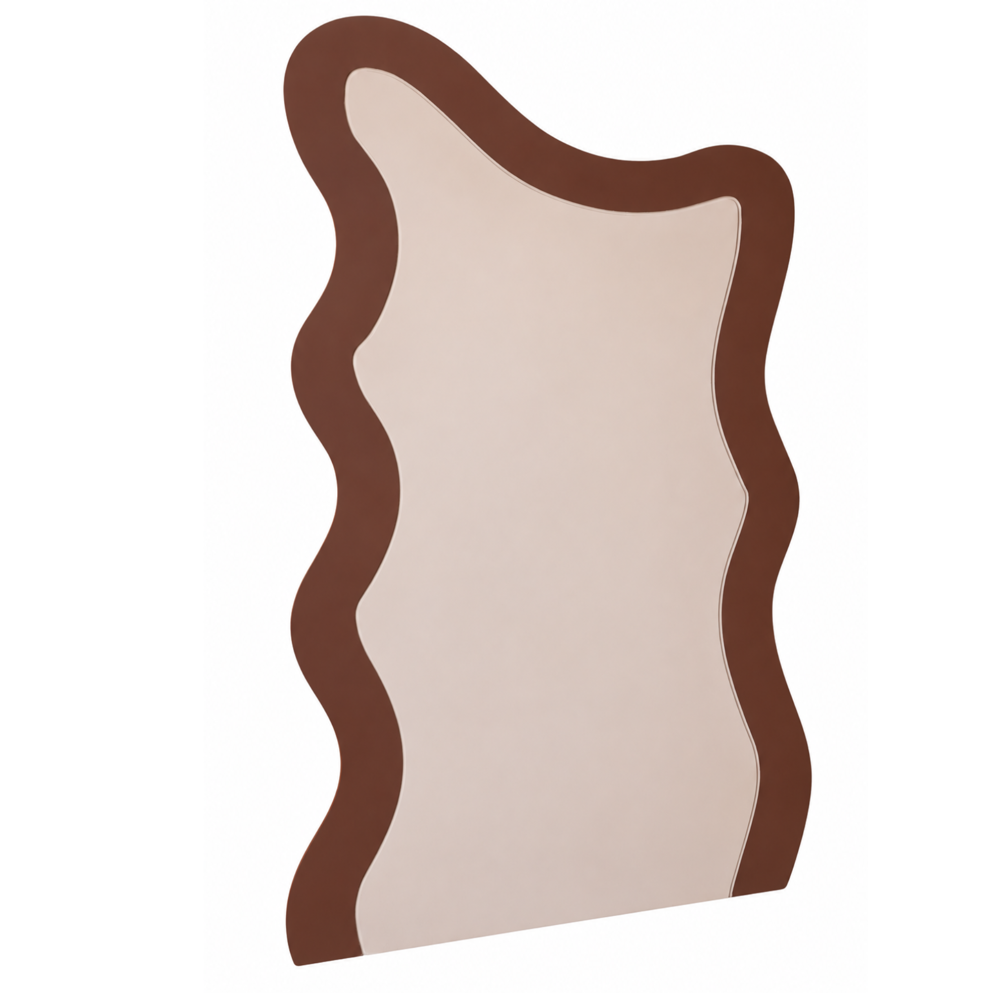 Panel curveado crema