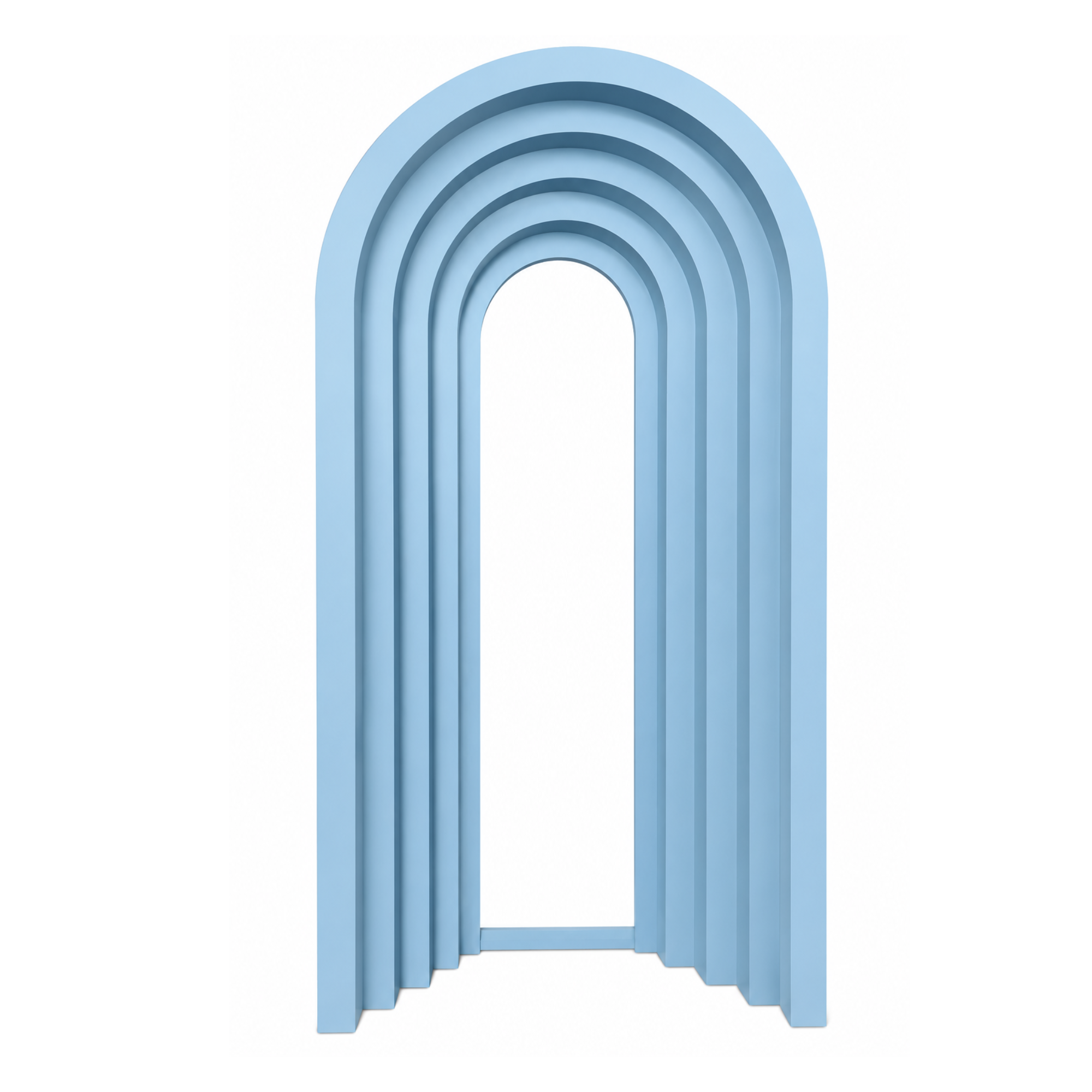 Panel 3D azul bebe