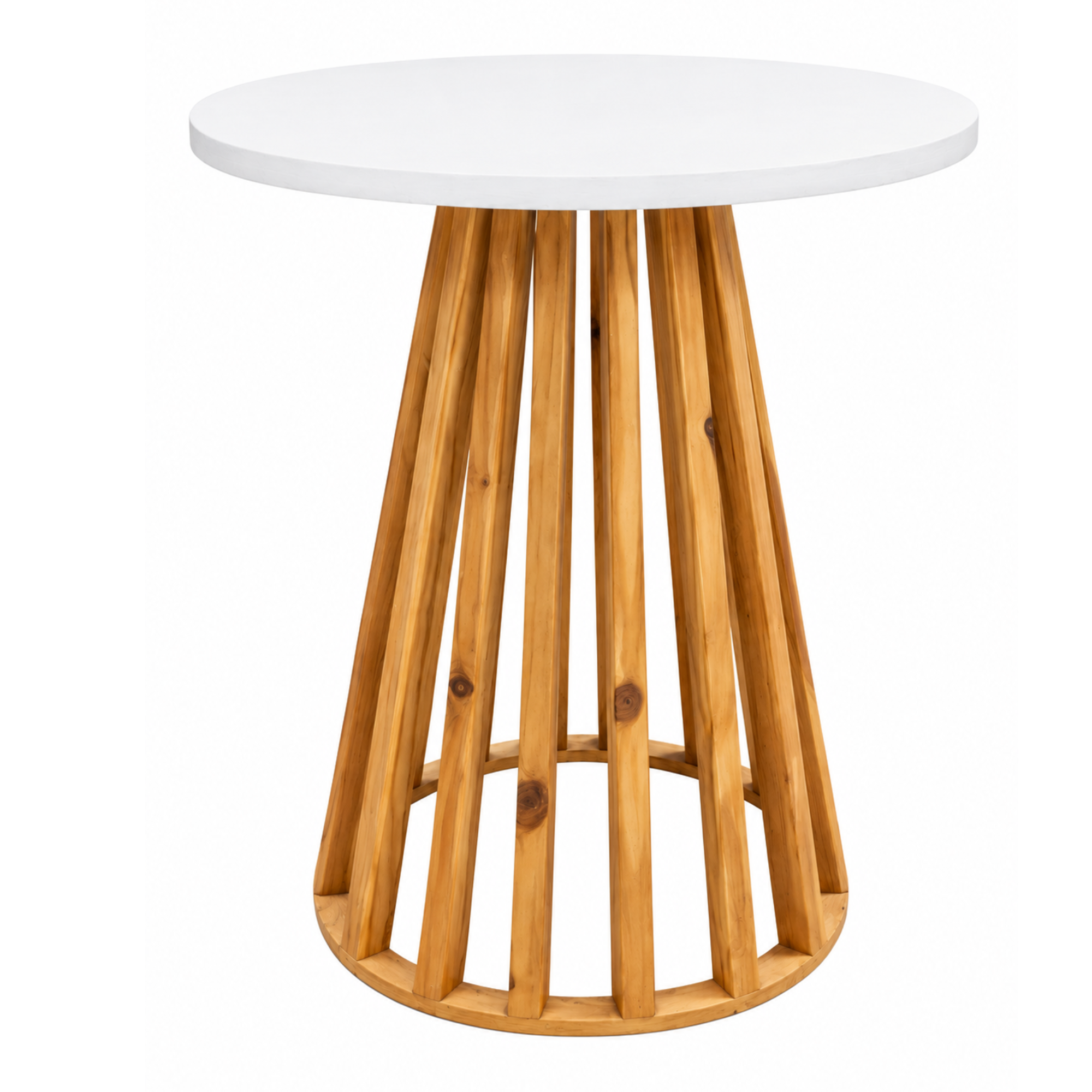 Mesa tablitas tope blanco G
